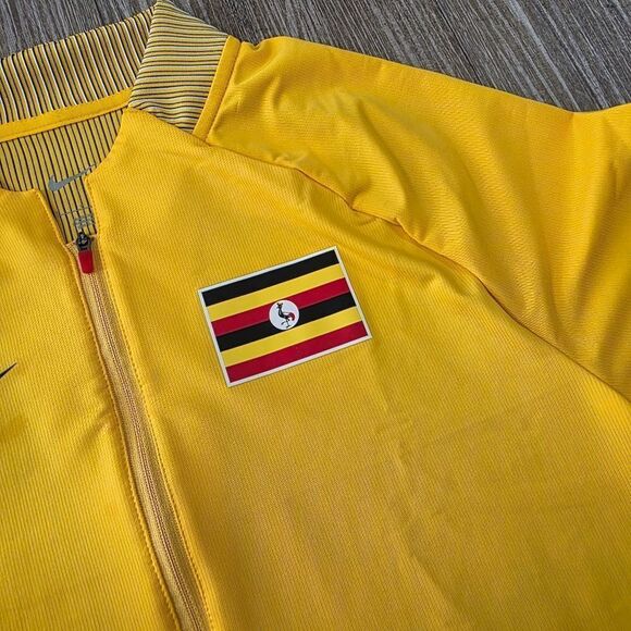 Nike Pro Elite Uganda International Running 1/2 Zip Elite Pullover S CK3549-728 - Picture 3 of 7